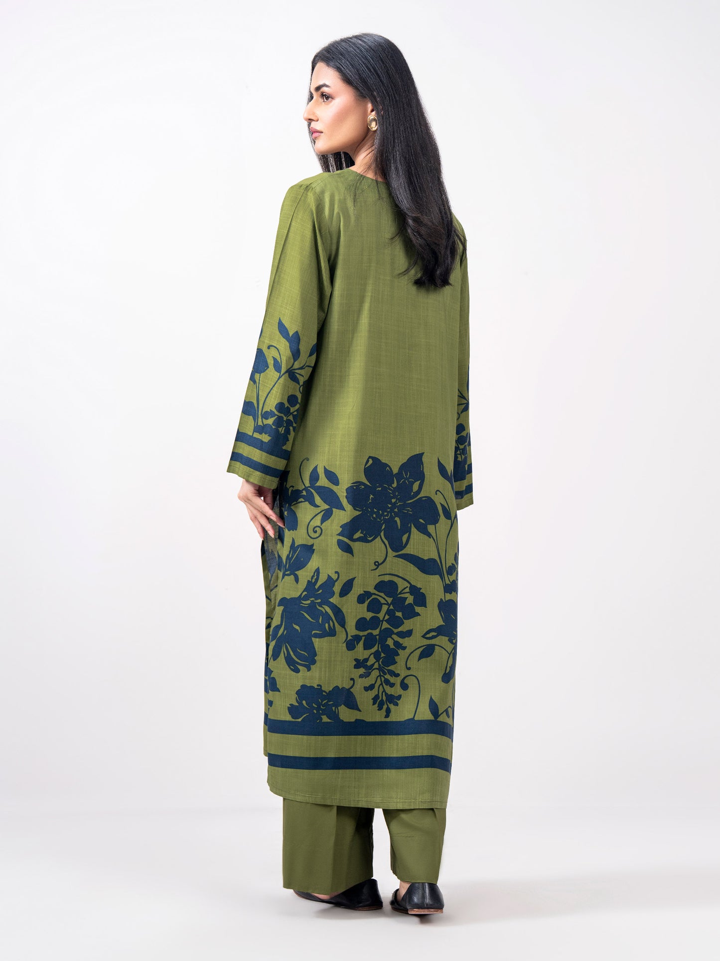 2 Piece Viscose Slub Suit (Pret)