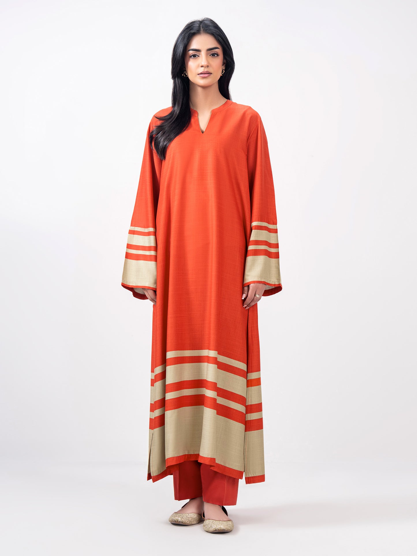 2 Piece Viscose Slub Suit (Pret)