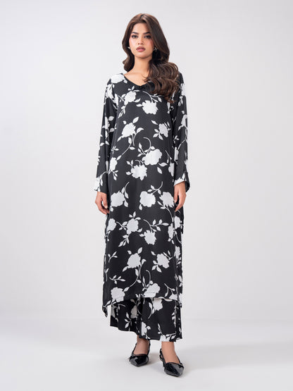 2 Piece Silk Suit- Embellished (Pret)