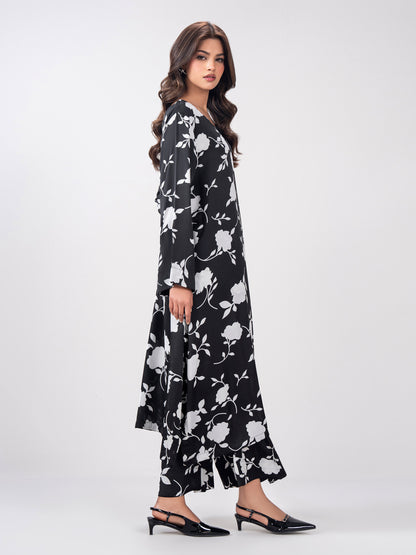 2 Piece Silk Suit- Embellished (Pret)