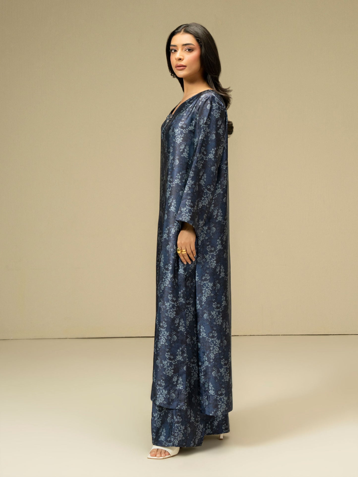 2 Piece Silk Suit-Printed (Pret)