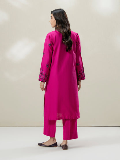 2-Piece Khaddar Suit-Embroidered (Pret)