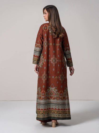 2 Piece Cardigan Khaddar Suit (Pret)