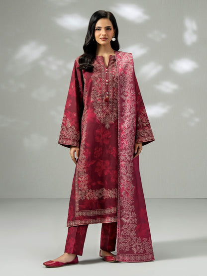 3-Piece Khaddar Suit (Pret)