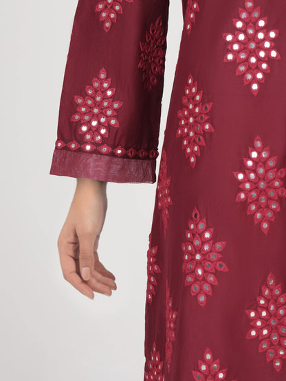 Lawn Shirt-Embroidered (Pret)