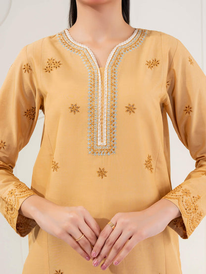 2 Piece Lawn Suit-Embroidered (Pret)