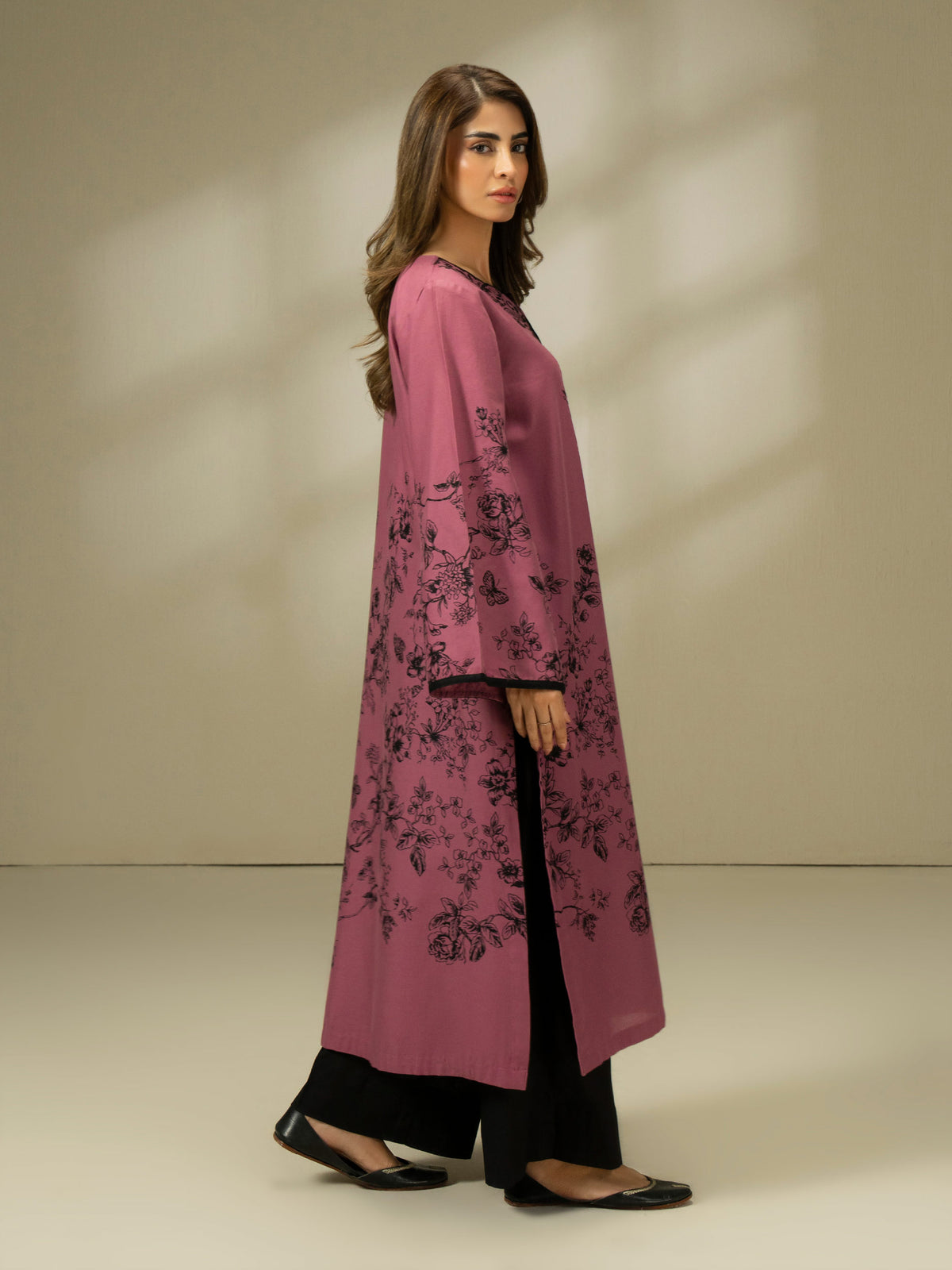 Khaddar Shirt-Printed (Pret)