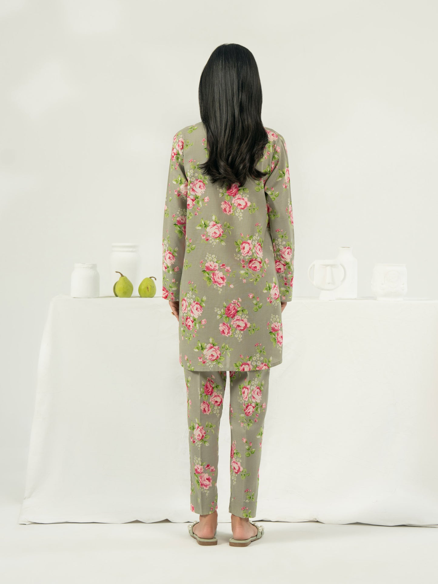 2 Piece Khaddar Suit-Printed (Pret)