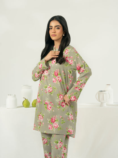 2 Piece Khaddar Suit-Printed (Pret)