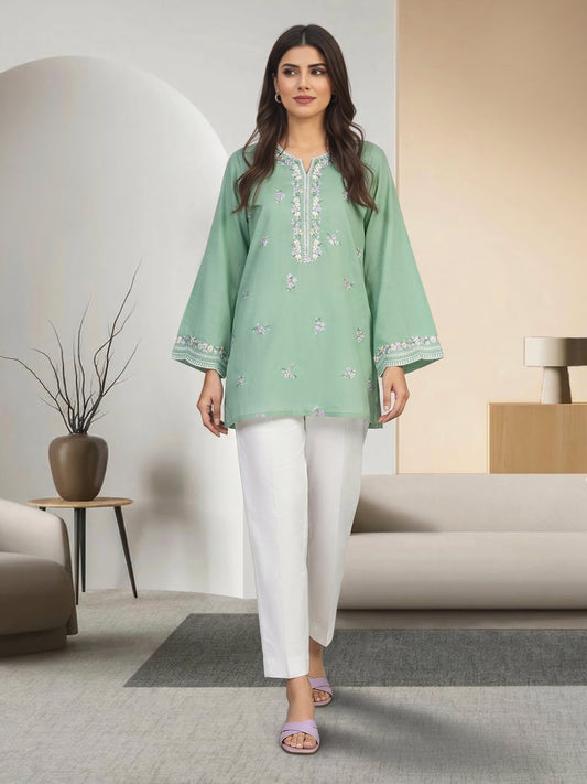 Lawn Kurti- Embroidered (Pret) price in Pakistan