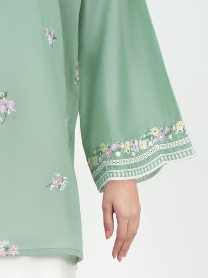 Lawn Kurti- Embroidered (Pret)