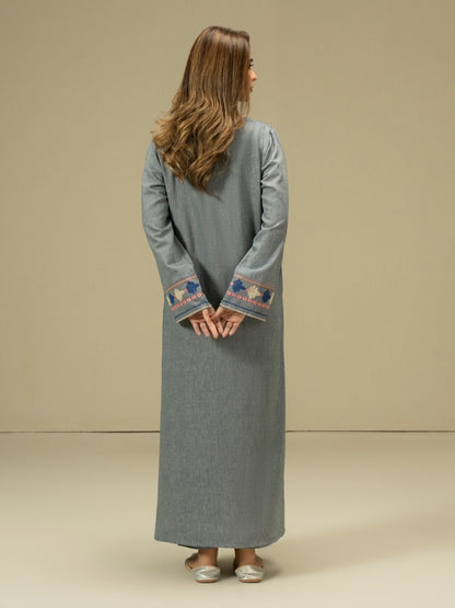 2 Piece  Yarn Dyed Suit-Embroidered (Pret)