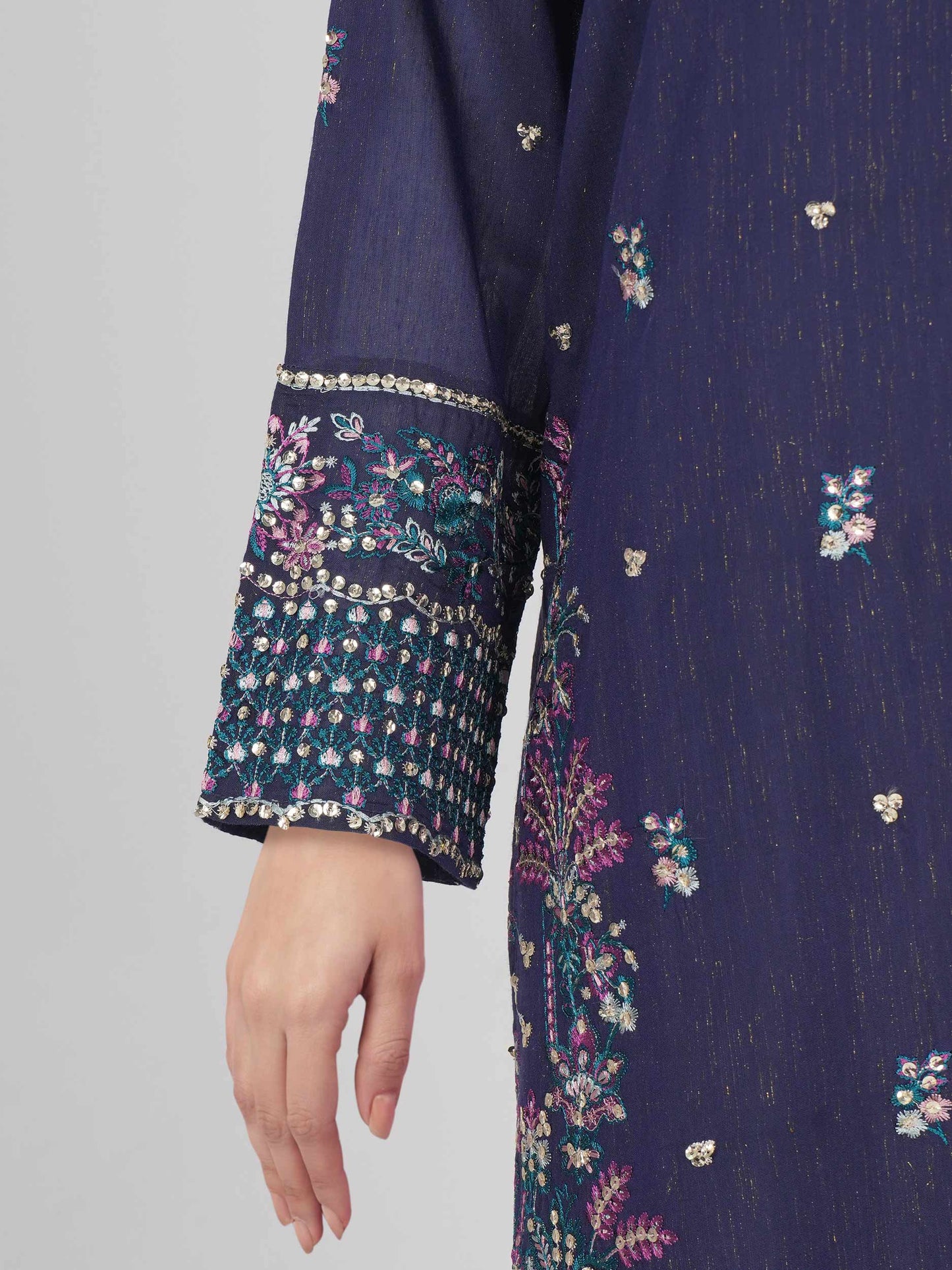 3 Piece Lawn Suit- Embroidered (Pret)