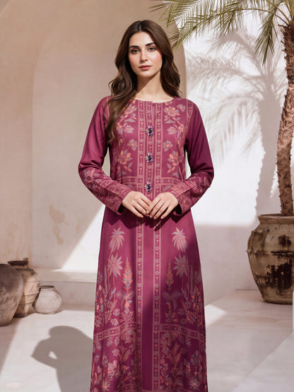 2 Piece Silk Suit- Embellished (Pret)