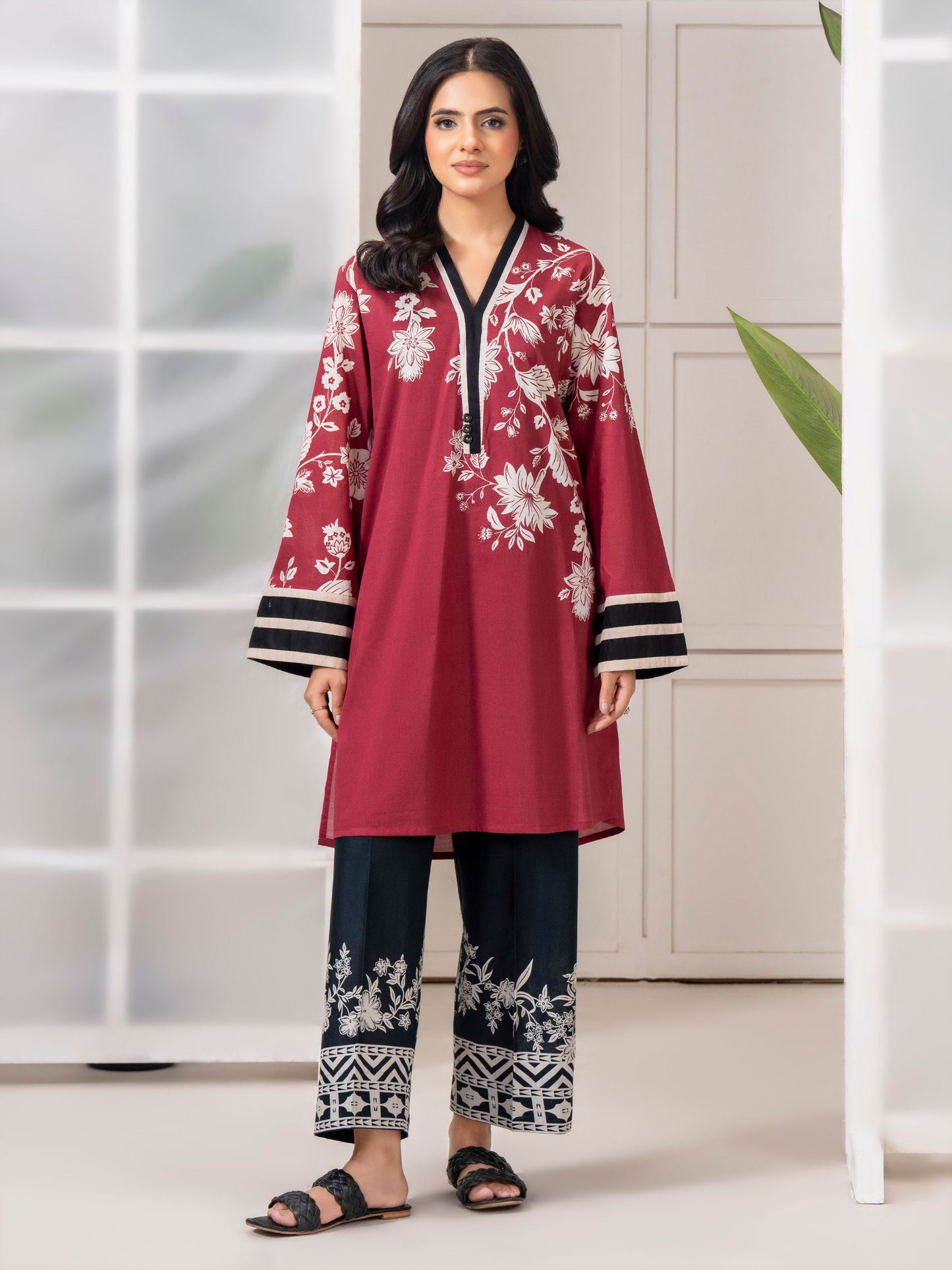 2 Piece Lawn Suit-Printed (Pret)