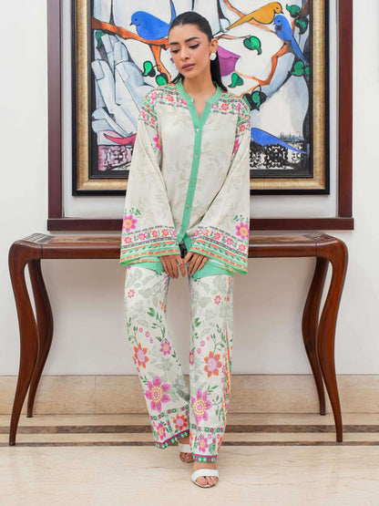 Viscose Co-ord Set-Printed (Pret)