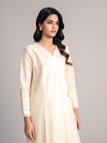 2 Piece Self Jacquard Suit (Pret)
