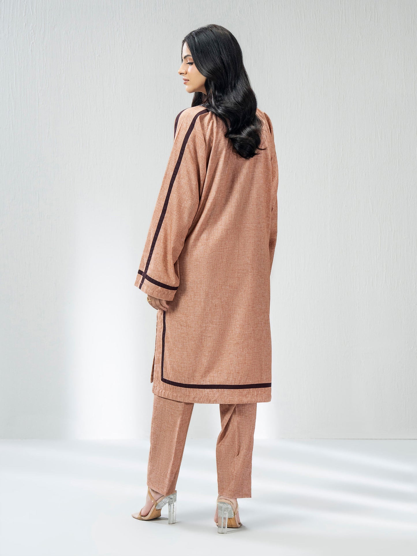 2 Piece Yarn Dyed Suit (Pret)