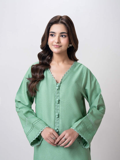 2 Piece Yarn Dyed Suit (Pret)