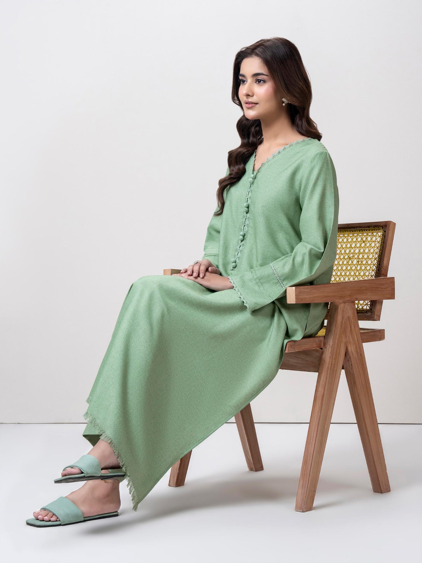 2 Piece Yarn Dyed Suit (Pret)