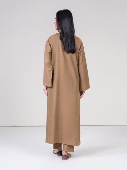 2 Piece Yarn Dyed Suit- Embroidered (Pret)