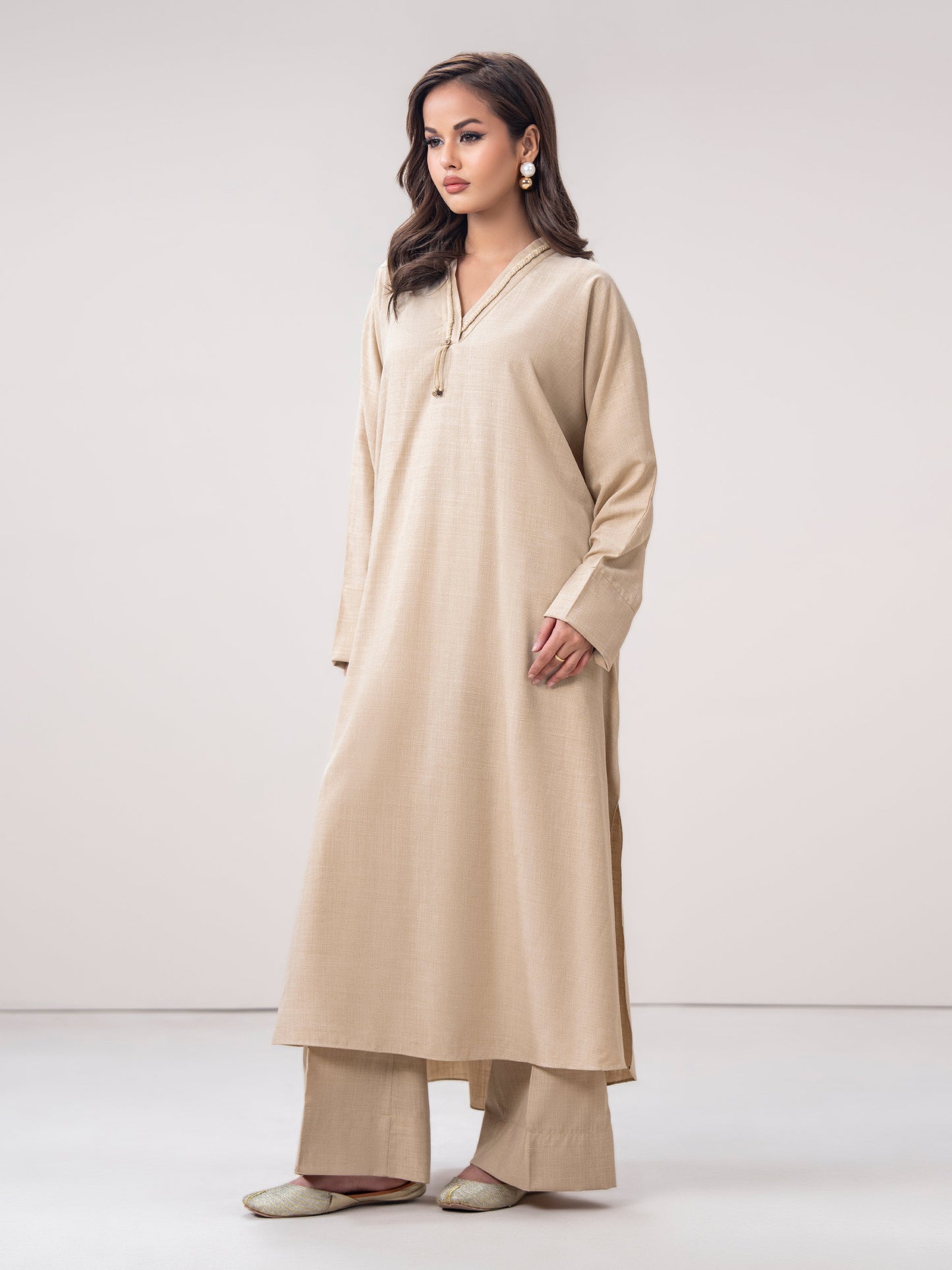 2 Piece Yarn Dyed Suit (Pret)