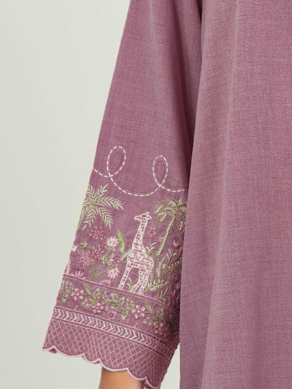 2 Piece Yarn Dyed Suit- Embroidered (Pret)