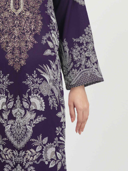3 Piece Lawn Suit- Embroidered (Pret)