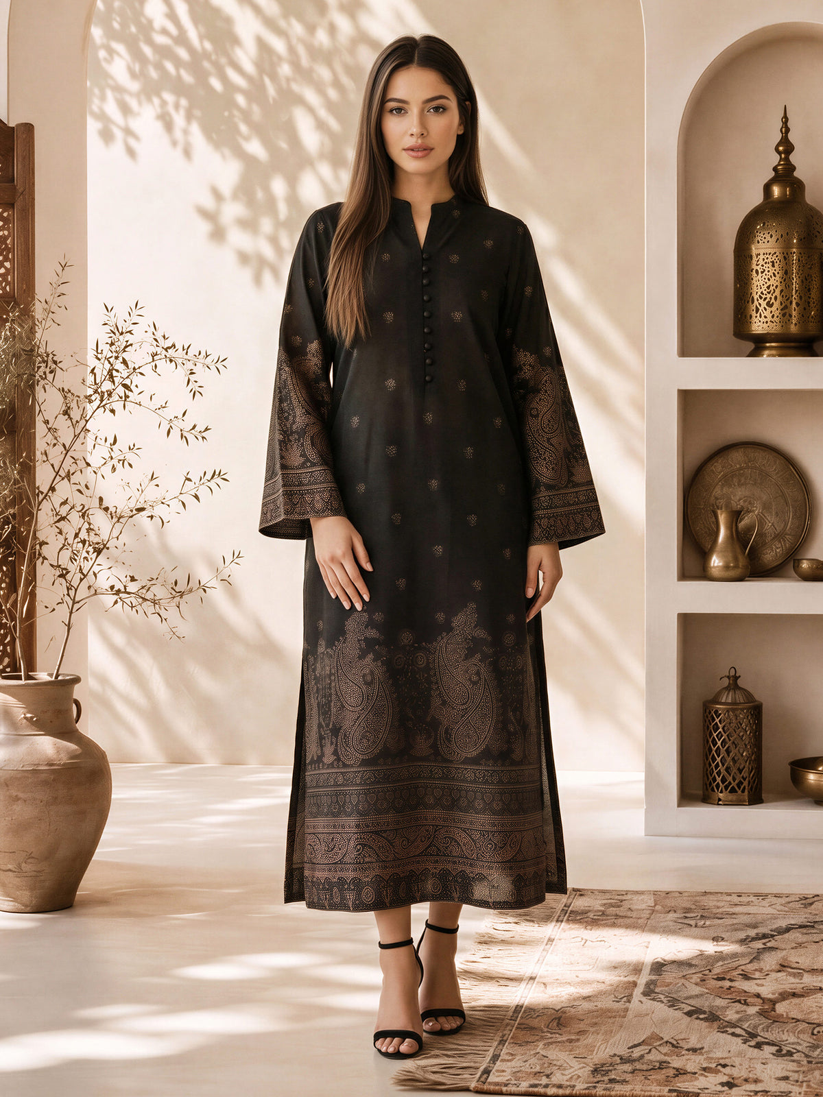 Khaddar Shirt (Pret)