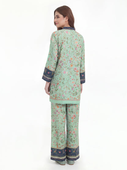 2 Piece Silk Suit (Pret)