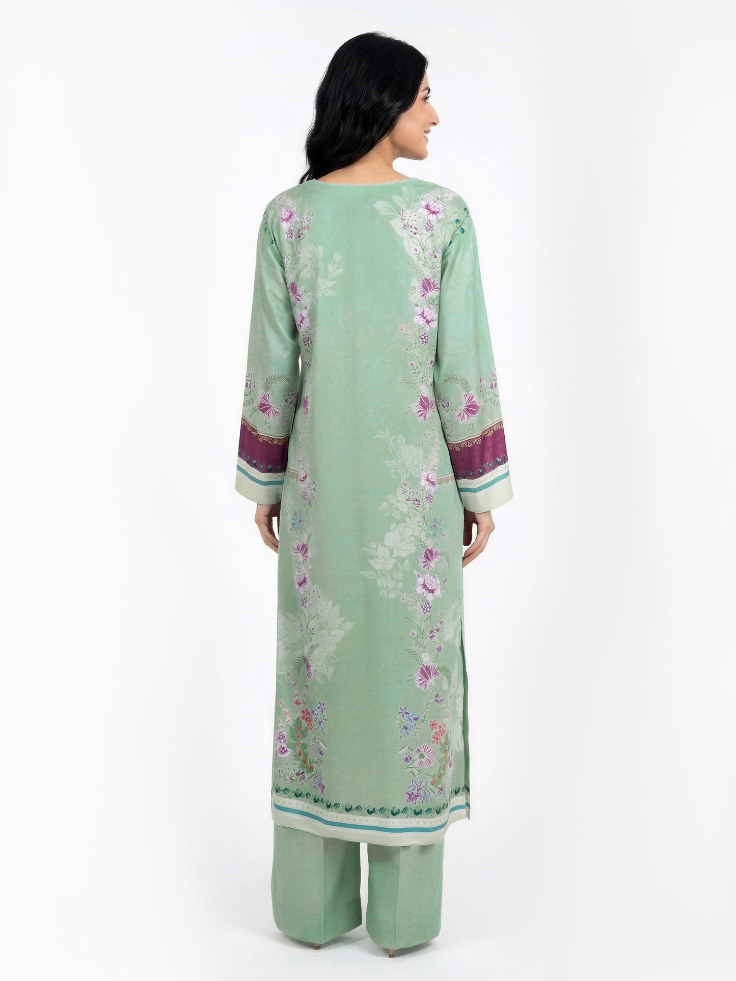 2 Piece Silk Suit (Pret)