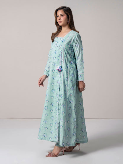 2 Piece Slub Khaddar Shirt (Pret)