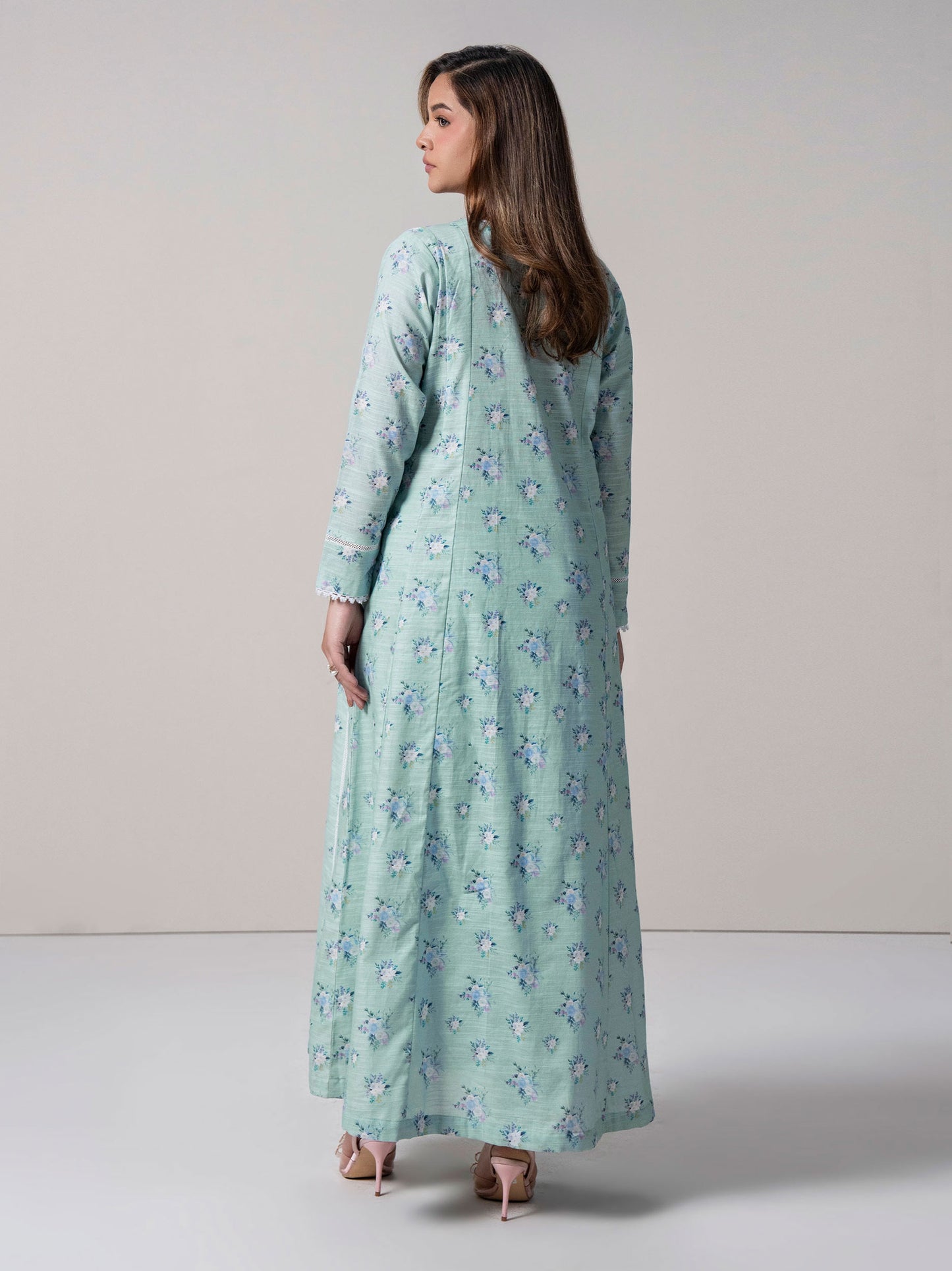 2 Piece Slub Khaddar Shirt (Pret)