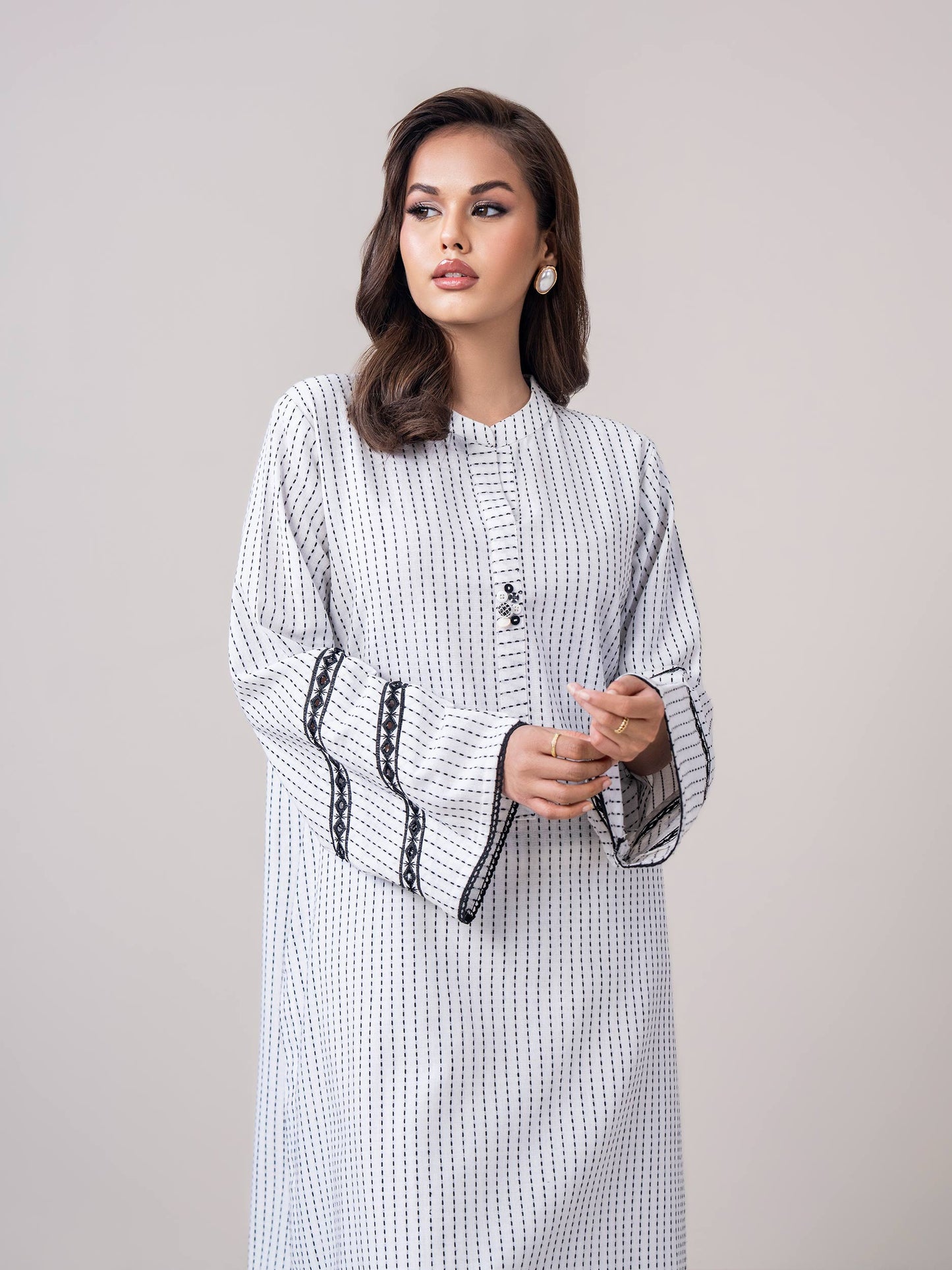 2 Piece Yarn Dyed Suit (Pret)