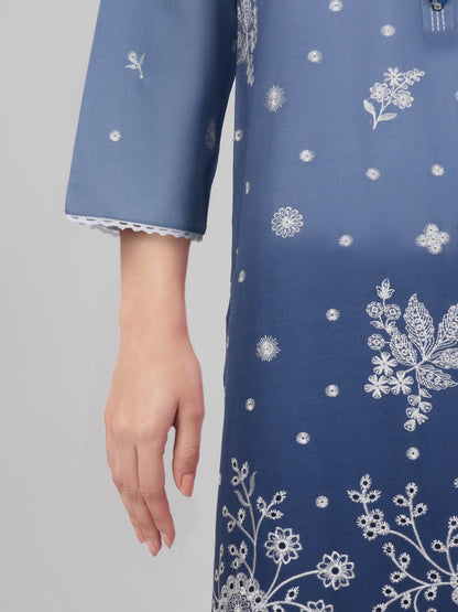 2 Piece Lawn Suit- Embroidered (Pret)