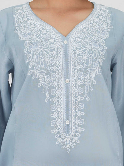 2 Piece Lawn Missouri Suit- Embroidered (Pret)