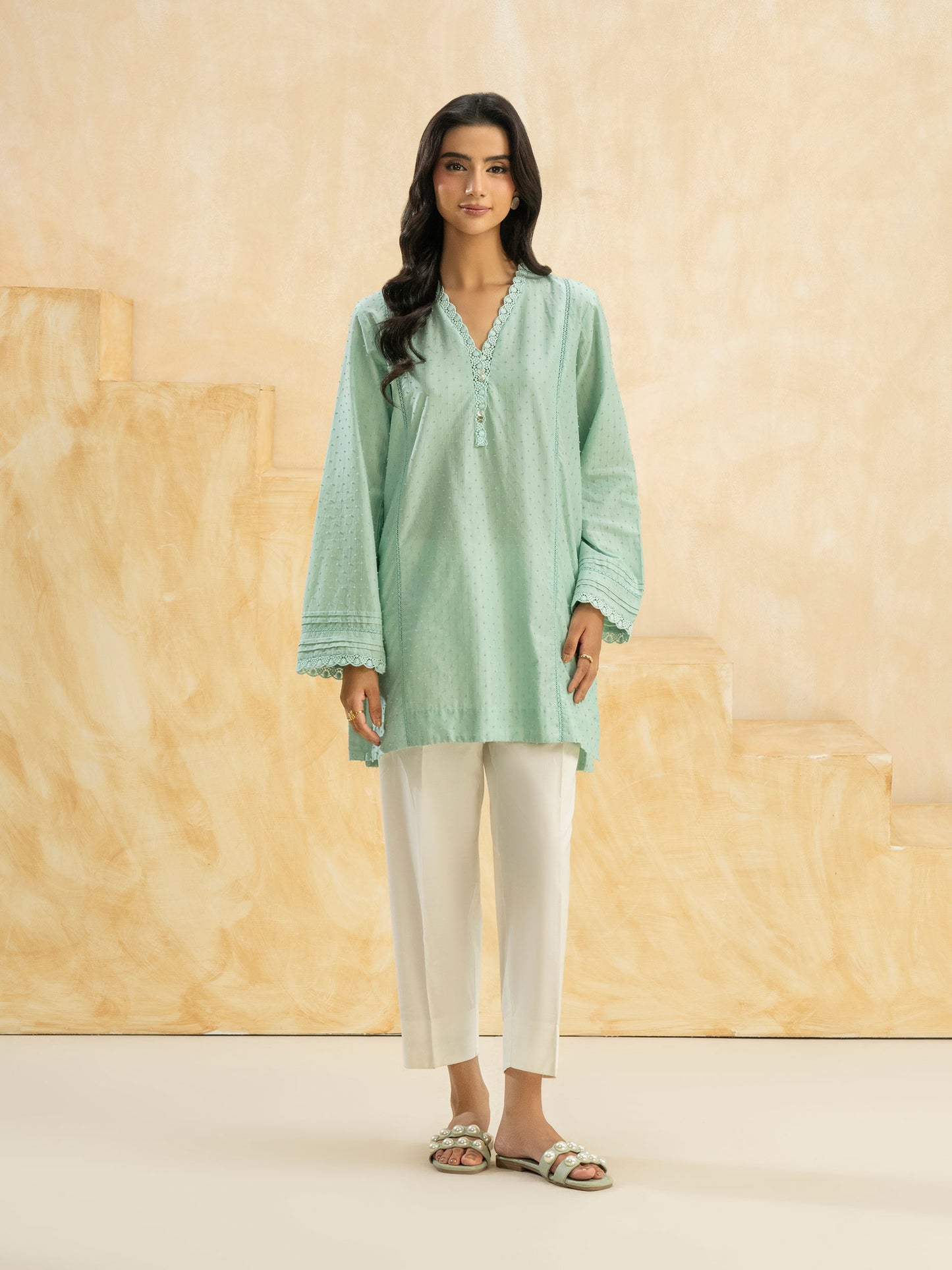Lawn Kurti-Dyed (Pret)