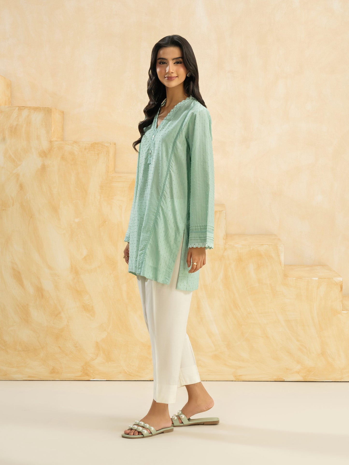 Lawn Kurti-Dyed (Pret)