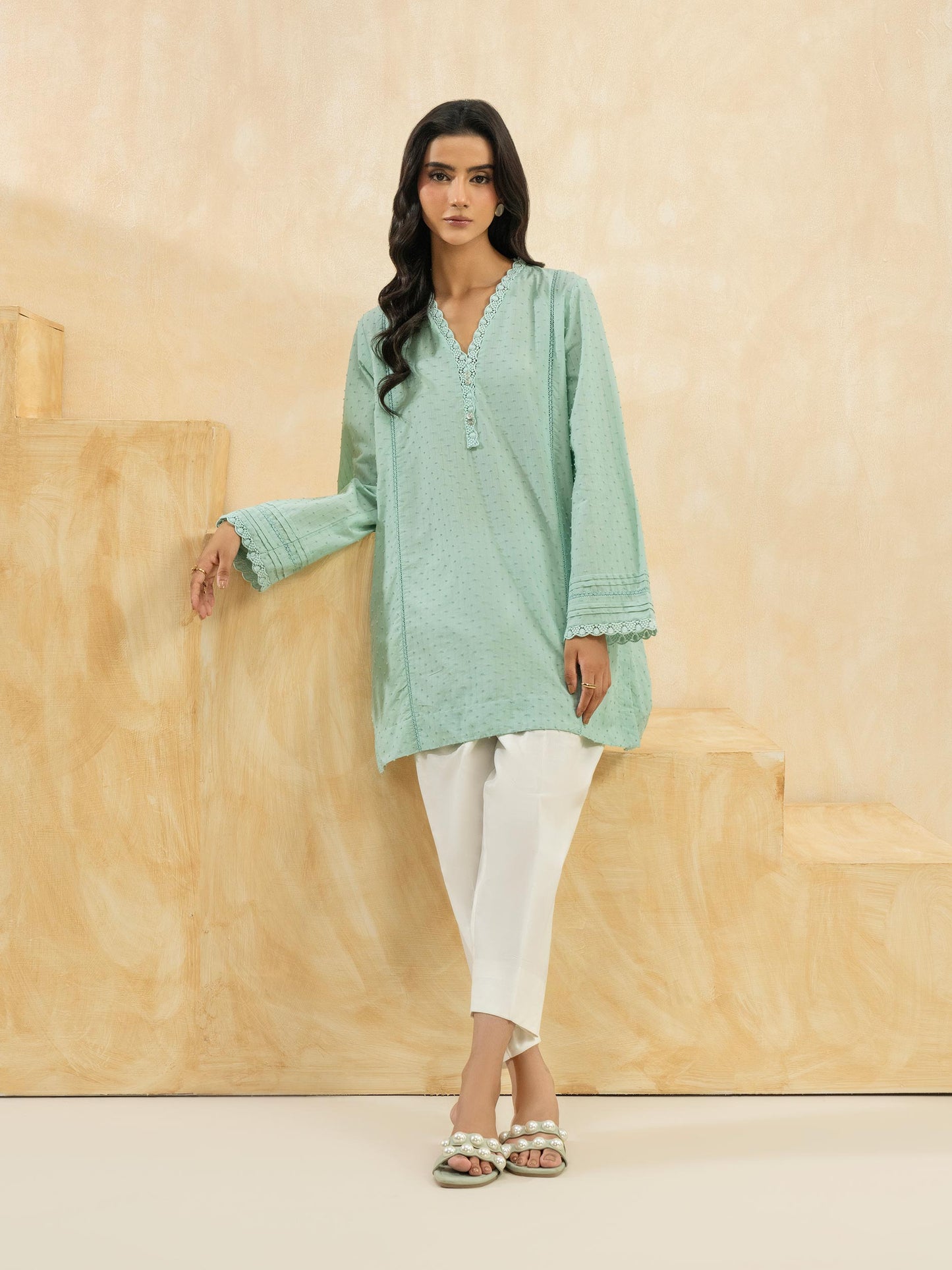 Lawn Kurti-Dyed (Pret)