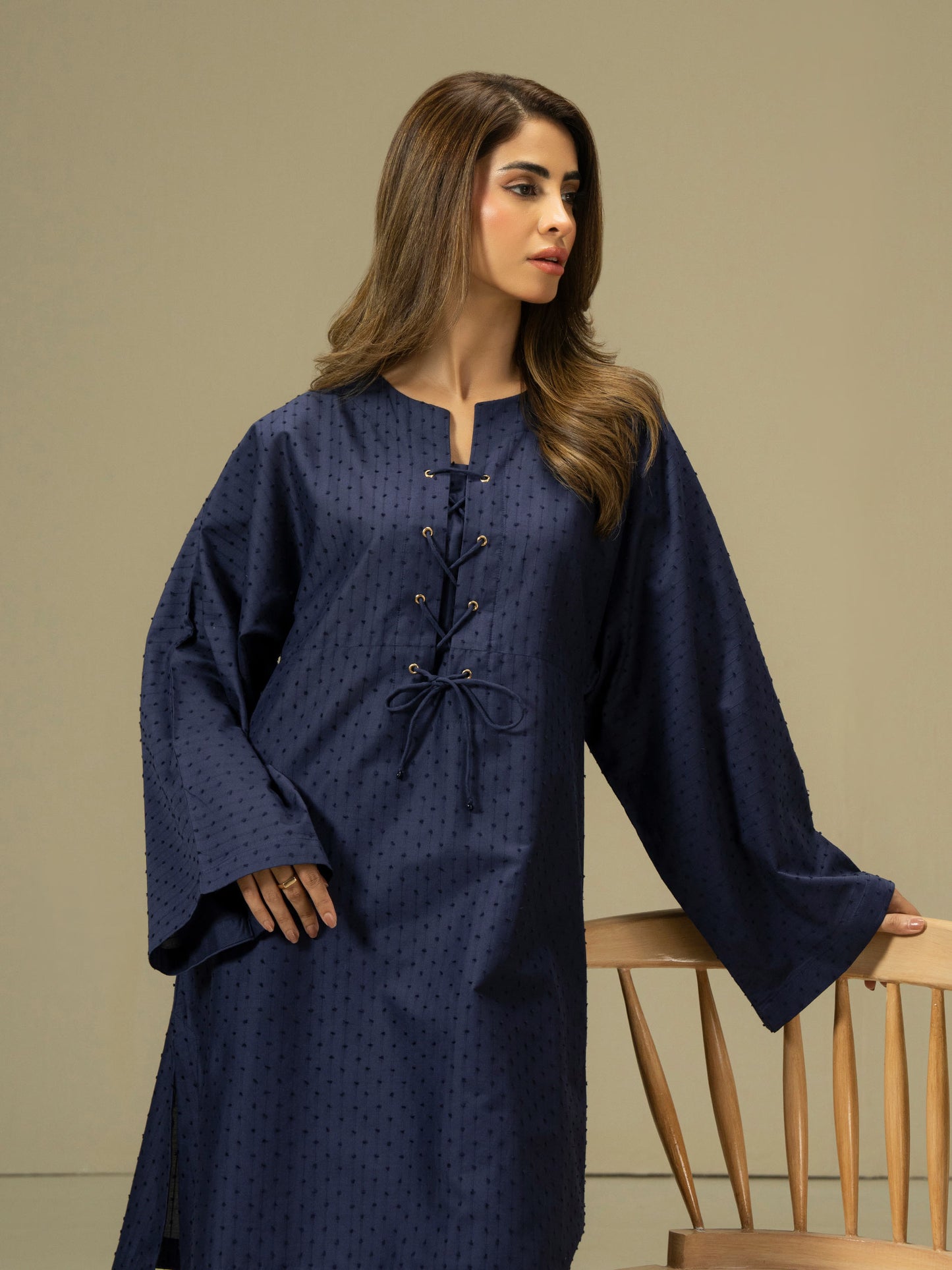 2 Piece Lawn Suit-Dyed (Pret)