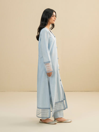 2 Piece Lawn Suit-Dyed (Pret)