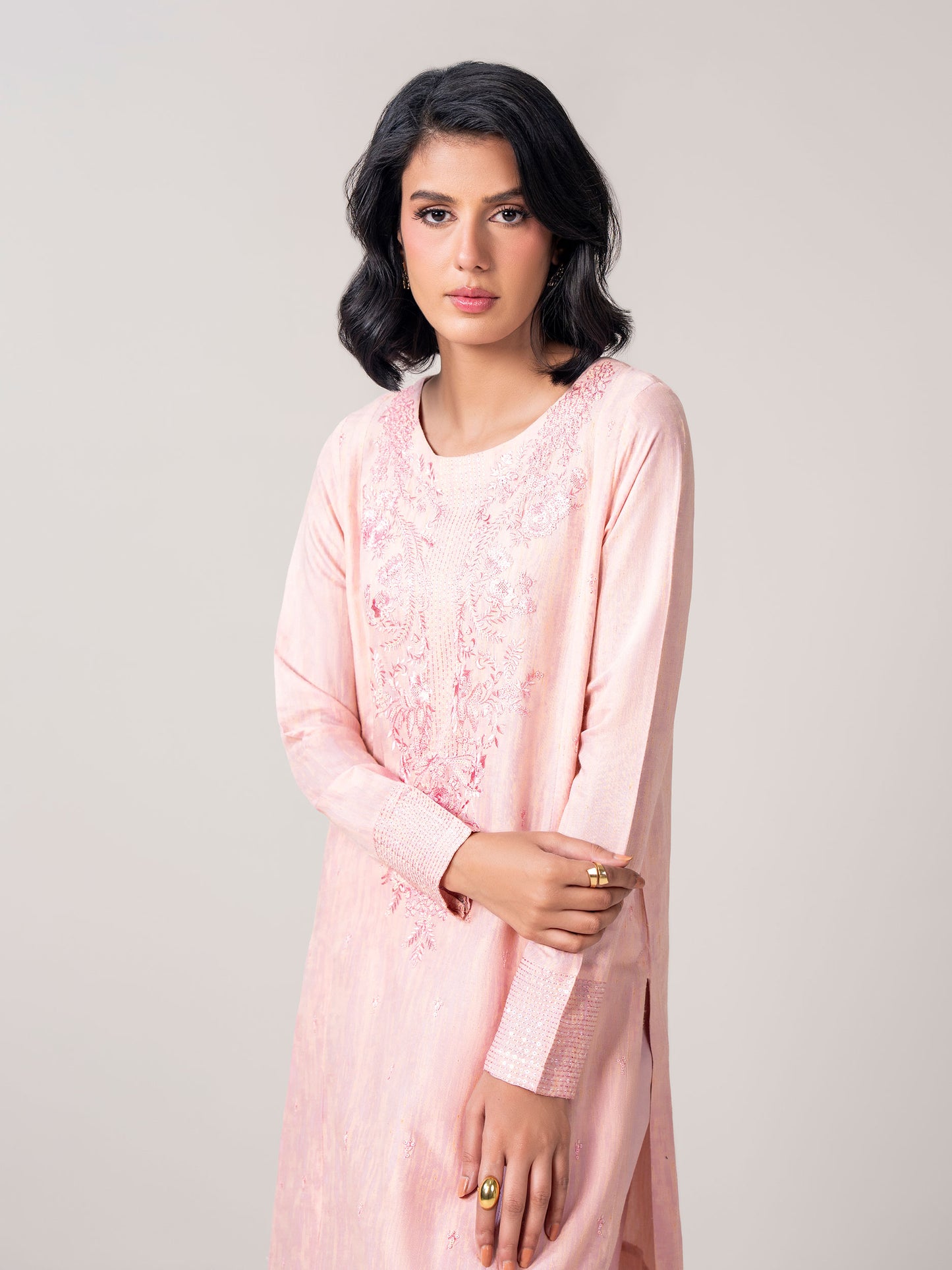 2 Viscose Suit- Embroidered (Pret)