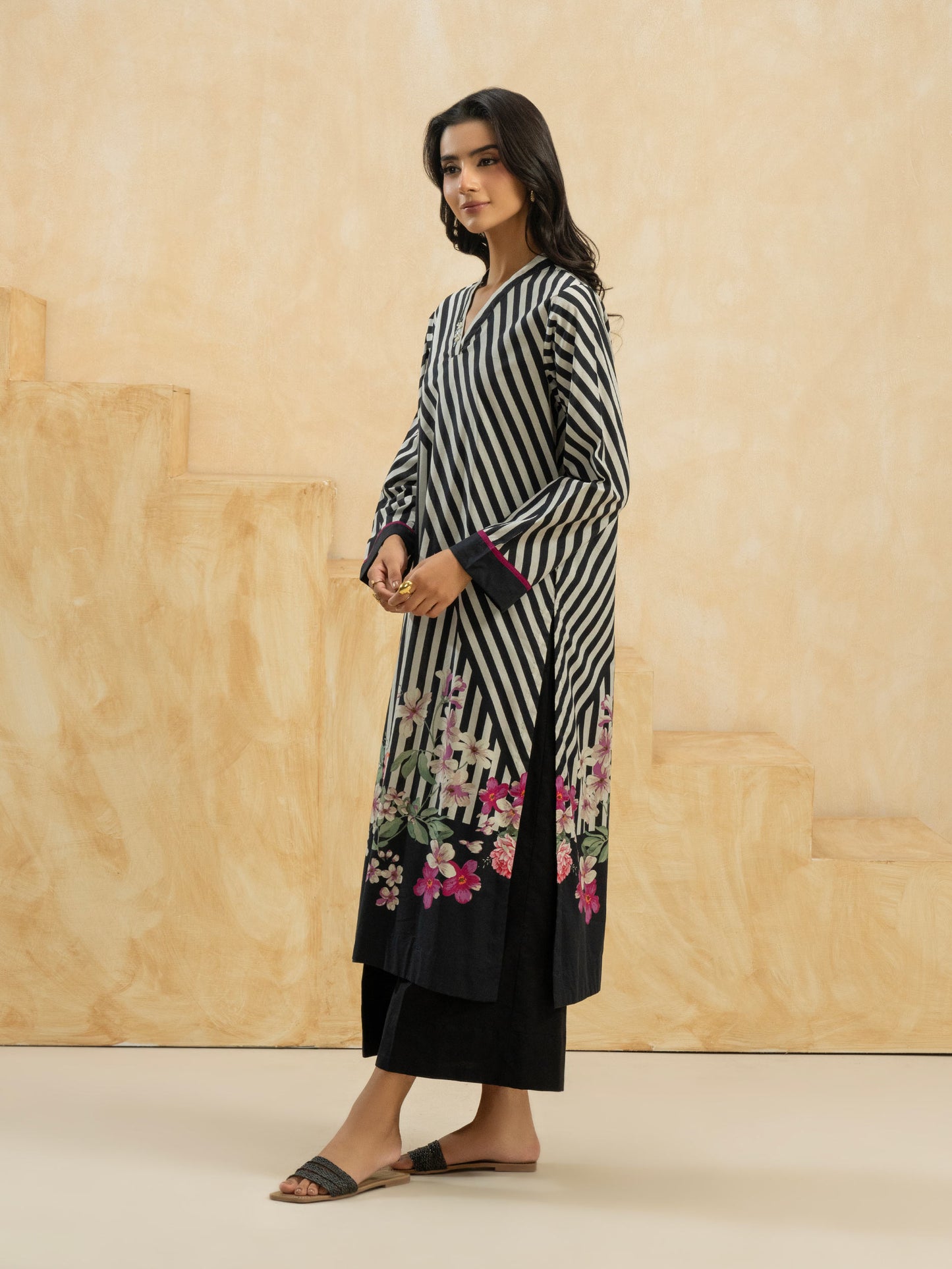 Viscose Shirt-Printed (Pret)
