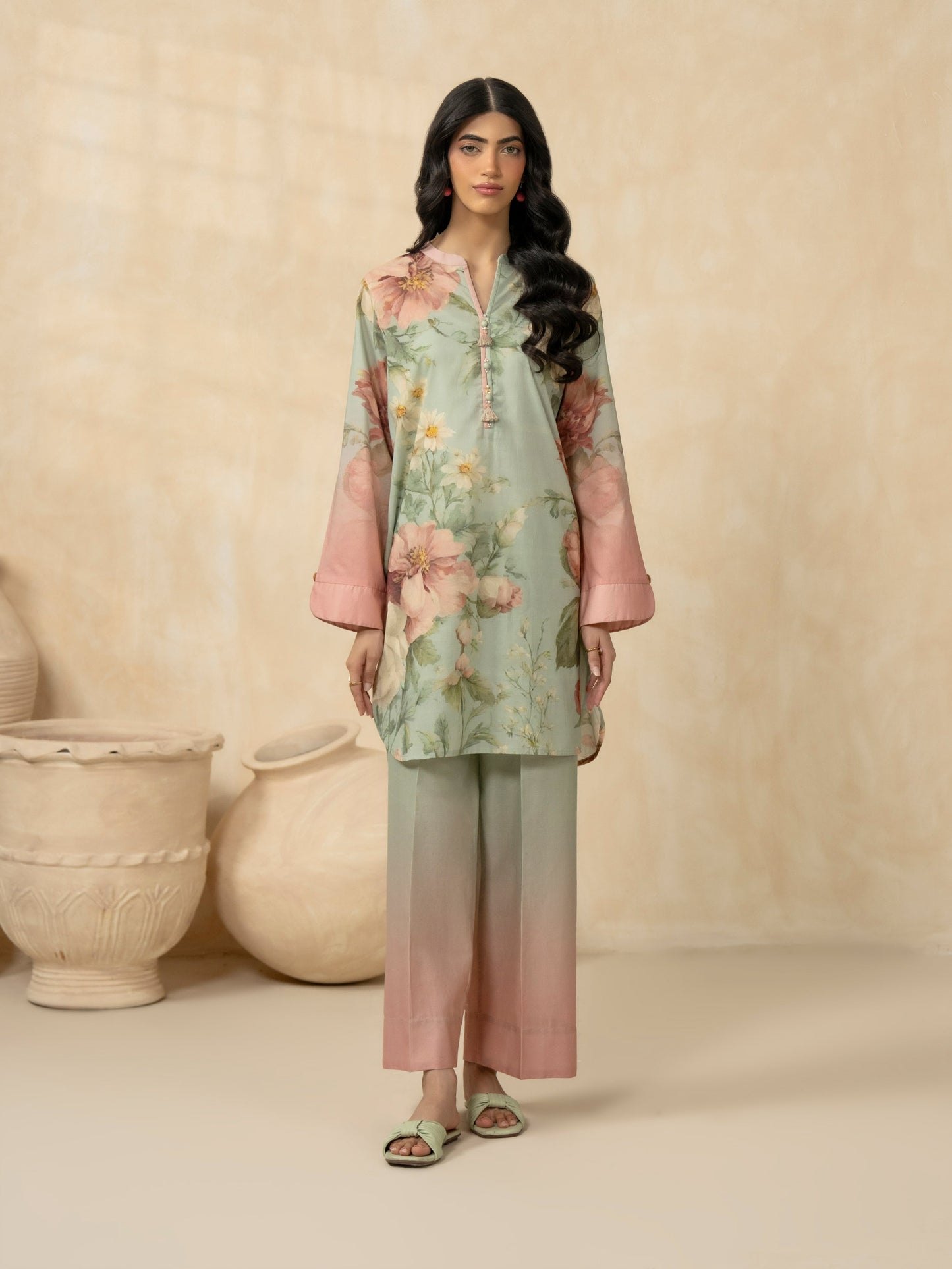 2 Piece Lawn Suit-Printed (Pret)