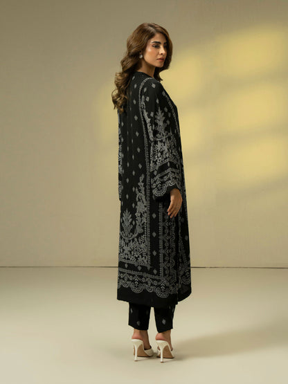 2 Piece Satin Suit-Printed (Pret)