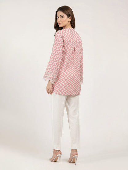 Viscose Kurti- Embroidered (Pret)