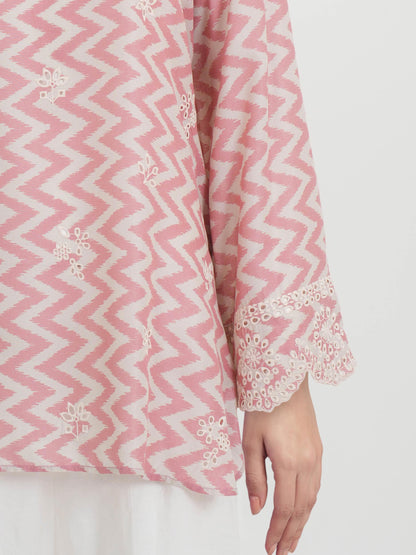 Viscose Kurti- Embroidered (Pret)