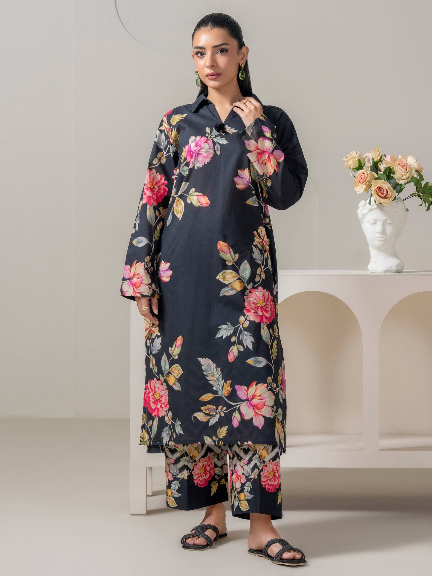 2 Piece Lawn Suit-Printed (Pret)