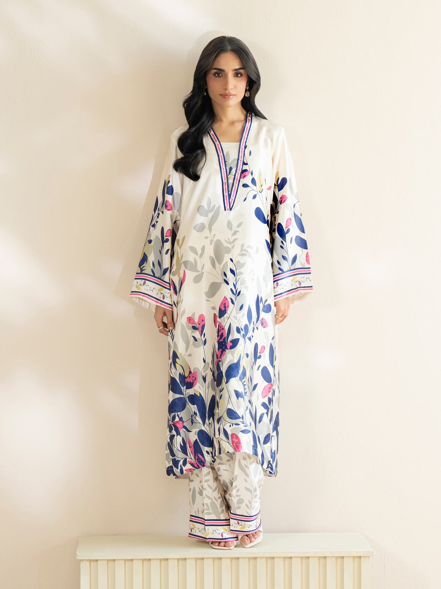 2 Piece Silk Suit (Pret)