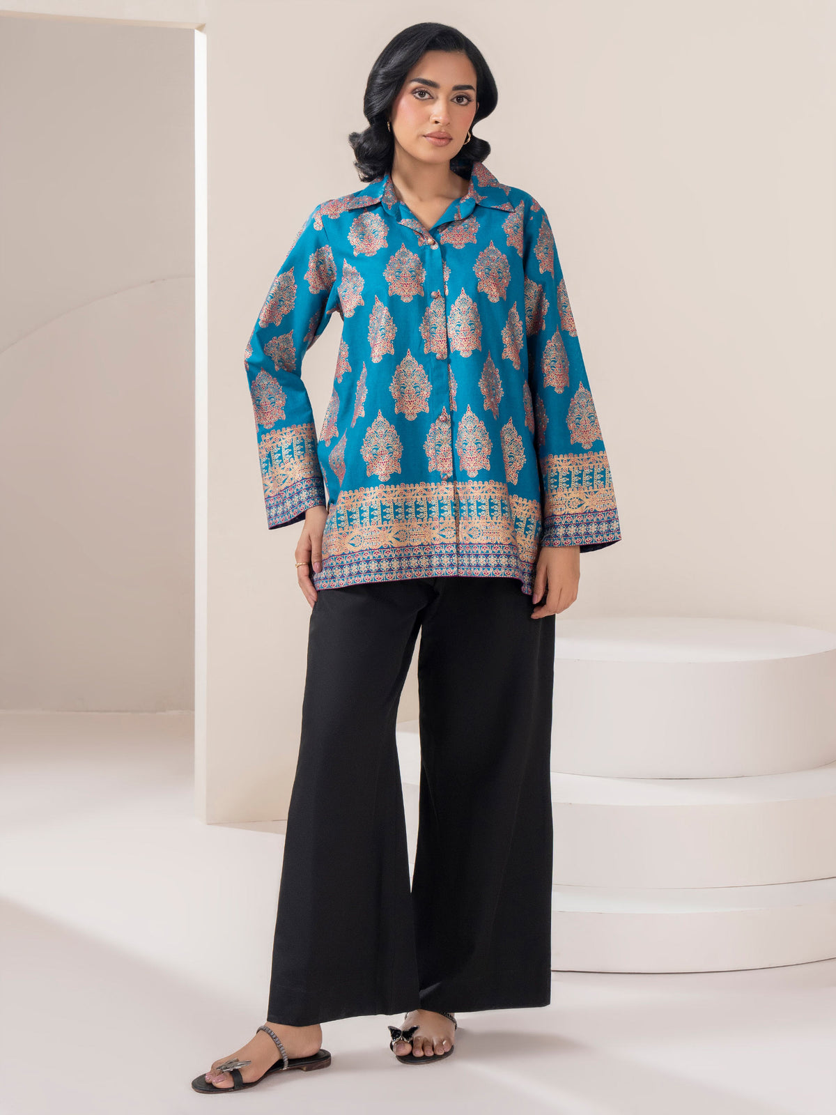 Lawn Kurti-Printed (Pret)